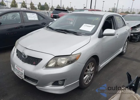 2010 Toyota Corolla S из США, поврежденный, VIN 2T1BU4EE6AC360843